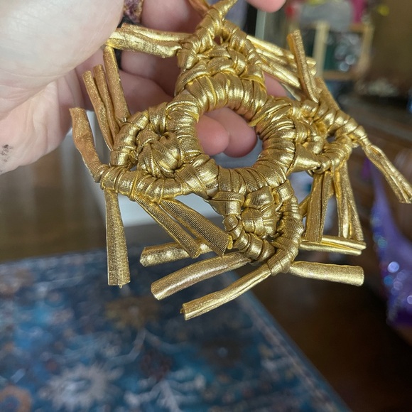 Handmade Macramé Rope Snowflake - Picture 3 of 3